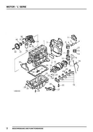 Page 187MOTOR - ’L’ SERIE
2
BESCHREIBUNG UND FUNKTIONSWEISE 