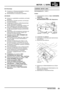 Page 218MOTOR - ’L’ SERIE
REPARATUREN23
Bei Klimaanlage.
36.Kompressor an Wasserpumpengehäuse montieren
und Schrauben mit 45 Nm festziehen.
37.Mehrfachstecker an Kompressor anschließen.
Alle Modelle
38.Schlauch an Ladeluftkühler anschließen und Schelle
festziehen.
39.Massekabel an Getriebe ausrichten und Schraube
mit 45 Nm festziehen.
40.Schaltstange an Getriebe und Beruhigungsstange
an IRD- Zwischenblech montieren.
41.NEUEN Spannstift an Schaltstange montieren und
Clip zur Befestigung des Spannstifts...