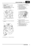 Page 440SCHALTGETRIEBE - ’PG1’
REPARATUREN7
7.Spritzschutz entfernen.
8.Das Öl aus dem Getriebe ablassen.
Siehe
WARTUNG.
9.Das Öl aus dem Zwischenreduziergetriebe
ablassen.
Siehe WARTUNG.
10.Antriebswellen links und rechts entfernen.Siehe
ANTRIEBSWELLEN, Reparaturen.
11.Mehrfachstecker von Fahrgeschwindigkeitsgeber
abnehmen.
12.Mehrfachstecker von 1. Gang-Sensor abnehmen.13.Rückfahrscheinwerferschalterkabel trennen.
14.Clip zur Befestigung des Kupplungsfolgezylinders
am Halter entfernen.
15.Folgezylinder...