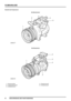 Page 841KLIMAANLAGE
4
BESCHREIBUNG UND FUNKTIONSWEISE
Bauteile des Kompressors
Bei Benzinmotor
Bei Dieselmotor
1.Riemenscheibe
2.Kupplungsanschluß
3.Auslaßanschluß4.Überdruckventil
5.Einlaßanschluß 