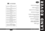 Page 1LAND ROVER
FITTING INSTRUCTION
Crossbars
FITTING INSTRUCTION No. CAP 500020 FITPART No. CAP 500020   Issue No. 1
ACCESSORIES 
WARNING
Accessories which are not properly fitted can be dangerous. Read the
instructions carefully prior to fitting. Whilst fitting, comply with the
instructions at all times.  If in doubt, contact your nearest Land Rover
Dealer.
ACHTUNG!
Nicht sachgemäß montiertes Zubehör kann gefährlich sein.  Lesen Sie die
Montageanleitung sorgfältig, bevor Sie das Teil montieren. Halten Sie...