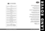 Page 1FITTING INSTRUCTION No. VUB 502590 FIT PART No. VUB 502590   ISSUE No. 1
ACCESSORIES 
WARNING
Accessories which are not properly fitted can be dangerous. Read the
instructions carefully prior to fitting. Whilst fitting, comply with the
instructions at all times.  If in doubt, contact your nearest Land Rover
Dealer.
ACHTUNG!
Nicht sachgemäß montiertes Zubehör kann gefährlich sein.  Lesen Sie die
Montageanleitung sorgfältig, bevor Sie das Teil montieren. Halten Sie
sich bei der Montage an die Anleitung....