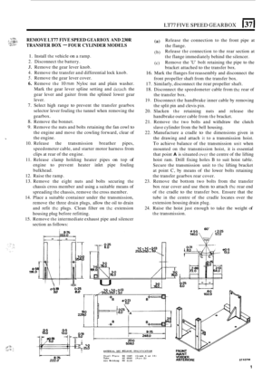 Page 273LT77 FIVE SPEED GEARBOX 1371 
-.x,,