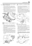 Page 58MAINTENANCE 110 I 
DRAIN AND  RENEW  230R  AND  230T TRANSFER 
GEARBOX 
(4-cylinder engine) 
1. Drive  the vehicle  to level  ground  and place a 
container  under the  gearbox to catch the old oil. 
2. Remove  the  drain  plug and allow  the oil to drain. 
Fit  the  plug  using  a new  washer, 
if necessary,  and 
tighten  to the correct  torque. 
3.  Remove  the  filler
-level plug and  inject  the 
approximate quantity 
of the  recommended  oil until 
it  begins  to run  from  the plug  hole.  Fit the...