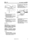 Page 134:
,_ :
‘.’ .,
.’
:. >,
yo;;; 1990
FUEL INJECTION SYSTEM
13. Remove the back two bolts and nut plates
securing the fuel tank cradle.
14. Remove the front nuts, bolts and washers, and
remove the fuel tank cradle.15. With the aid of an assistant, tilt the right hand
side of the tank upwards and manouver the
tank through the chassis to remove.Refitting
16. Reverse the removal procedure, ensuring thatthe sealing ring, fuel pipe and hose
connections are secure.
17. Run the engine and recheck all connections
to...