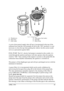 Page 51APRIL 195046Fig. 16.  Sediment bowl
A – Thumbscrew
B – Glass bowl
C – Joint washerD – Filter gauze (fuel outlet)
E – Fuel inlet
F – Shut-off tap
A screw-down petrol supply shut-off tap is incorporated in the top of the
sediment bowl and this will normally be left in the ON position; it is not
necessary to close the tap when parking the vehicle, but this action would
serve as a precaution against theft.
FUEL PUMP. The S.U. electric fuel pump is mounted on the scuttle; it is
wired through the ignition and...