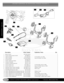 Page 128CRUISE CONTROL & SWITCHES RANGE ROVER II
GOLD COAST ROVERS () *Denotes Aftermarket Part
RANGEROVERII
Description Order Number Explanatory Notes Qty
1. Rotary Switch RVYRC100350 1
2. Cruise Control Inverter Switch RVERR2621 1
3. Cable Assembly RVAMR3705 To TA332091 (TA=1996) 1
3.Cable Assembly RVSCD100090 From TA332092 (TA=1996) 1
4. Vacuum Pump RVPRC6260 1
5. Switch, Stop/Cruise Brake RVERR2622 1
6. Actuator Assembly RVETC7150 1
7.Actuator Assembly Ball Joint RVETC7149 1
8. Cruise Control Unit RVAMR1173...