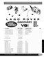 Page 199GAUGES MIRRORS DECALS AND BADGES DISCOVERY SERIES I
*Denotes Aftermarket PartGOLD COAST ROVERS () 
DISCOVERYI
Description Order Number Explanatory Notes Qty
1. Outer Door Handle, Front RVRTC6685 Right, to WA746541 1
1. Outer Door Handle, Front RVALR2255 Left, to WA746541 1
1. Outer Door Handle, Front RVCXB102400 Right, from WA746542 1
1. Outer Door Handle, Front RVCXB102410 Left, from WA746542 1
2. Inner Door Latch Assembly RVMTC7593 Right Front 1
2. Inner Door Latch Assembly RVMTC7592 Left Front 1
3....