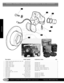 Page 266BRAKES CALIPERS PAD SETS & COMPONENTS REAR DEFENDER
GOLD COAST ROVERS () *Denotes Aftermarket Part
DEFENDER
DescriptionOrder Number Explanatory Notes Qty
1.Caliper Mounting Bolt, RR 9395, DS1, DF RVFTC3375 4
2. Caliper, RHR, new RVSTC1264* Defender 90 1
2.Caliper, LHR, new RVSTC1265* Defender 90 1
2. Caliper, RHR, rebuilt RVSTC1264/RB Defender 90, per caliper 1
2. Caliper, LHR, rebuilt RVSTC1265/RB Defender 90, per caliper 1
3. Rebuild Kit RVAEU2539 Rear brake cylinder, Defender 90 1
3. Rebuild Kit...