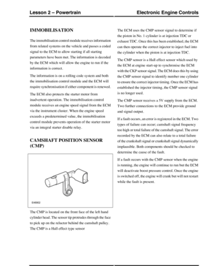 Page 117IMMOBILISATION
The immobilisation control module receives information
from related systems on the vehicle and passes a coded
signal to the ECM to allow starting if all starting
parameters have been met. The information is decoded
by the ECM which will allow the engine to run if the
information is correct.
The information is on a rolling code system and both
the immobilisation control module and the ECM will
require synchronisation if either component is renewed.
The ECM also protects the starter motor...