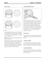 Page 237Piston Installation
When installing pistons ensure the arrows on the piston
crowns all point to the front of the engine and the pistons
are located in the correct cylinder banks, i.e. cylinders
1, 2, 3 or cylinders 4, 5, 6.
NOTE: All pistons are common single grade/single part
number for all engines.
The piston top ring is a taper type and is fitted with the
taper to the top of the piston. All rings marked top are
assembled with top uppermost. All rings must be
spaced evenly around the piston before...