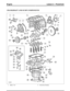 Page 241CRANKSHAFT AND SUMP COMPONENTS
Bolts, 3 of1Fan driver bracket2
(G421095) Technical Training92
Lesson 2 – PowertrainEngine 