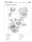 Page 250CYLINDER HEAD COMPONENTS
Hydraulic lash adjusters1
Valve spring retainers2
Roller rockers3
Valve stem seals4
Valve guides5
Exhaust valves6
Intake valves7
Exhaust valve seats8
Intake valve seats9
Valve springs10
Bolt11
Bracket12
EngineLesson 2 – Powertrain
101Technical Training (G421095) 