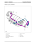 Page 266PURGE VALVE AND HOSES
Electric throttle1
Purge hose2
Intake manifold3
Fuel feed jump hose (Ref. only)4
Purge valve5
Purge hose connector6
Bracket7
Hose clamps8
Elbow assembly9
Evaporative EmissionsLesson 2 – Powertrain
179Technical Training (G421145) 