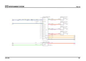 Page 150ENTERTAINMENT SYSTEM 
High Line
LR3 (LHD)150
415
High Line
SCR,MZEL
R,MZEN
Component : COAX 9
U,MAKA
COAX 4
U,MAKA
COAX 4
U,MAKA
B,0.5O,MZEJO,MZEJR,0.5D
S,0.5U,0.5DSLG,0.5
R,MZES
Component : COAX 12R,MZES
Component : COAX 11R,MZEN
Component : COAX 10
Antenna-TV-RH (F224)
TV tuner module (D328)
C3036-1 C3037-1
WW
Sheet3CC
Sheet9YY
Sheet3H
Sheet1
Receiver-TMC (D330)
AM/FM
fixings (E110) Earth via
Antenna-TV-LH (F223)Antenna-TV-LH (F223)
fixings (E110)
Earth via
Antenna-TV-RH (F224)
fixings (E110)
Earth...