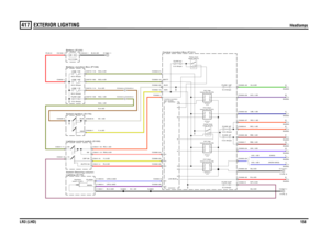 Page 158EXTERIOR LIGHTING 
Headlamps
LR3 (LHD)158
417
EXTERIOR LIGHTING
Headlamps
RO,1.0D
NG,1.0D
R,0.5D
Y,4.0D
UW,0.35DUR,0.35D
NG,4.0D
RW,0.5DY,0.5D
NG,4.0D
NP,0.5D
N,4.0DW,1.5D
B,1.0D
B,0.35D
R,50.0
NG,1.0DN,4.0D
B,50.0D
B,2.5DR,0.5DB,2.5DUS,1.5D (NAS)US,1.5D (NON-NAS)RO,1.0DRB,1.0DUK,1.5DUB,1.5DUO,1.5DRO,1.0DRB,1.0DG,0.5D
FUSE 67
5.0 Amps
LINK 11E
30.0 Amps
FUSE 18P
5.0 AmpsFUSE 4P
10.0 AmpsFUSE 2P
10.0 Amps
FUSE 25E
10.0 AmpsLINK 16E
40.0 AmpsLINK 15E
40.0 Amps
FUSE 62P
5.0 Amps
C2444-4 C2443-4C2444-2...