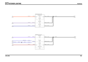 Page 159EXTERIOR LIGHTING 
Headlamps
LR3 (LHD)159
417
Headlamps
B,2.5DB,1.5D
B,1.5D
RB,1.0DUS,1.5D (NAS)US,1.5D (NON-NAS)
US,1.5D (NAS)
B,1.5D
UK,1.5DUB,1.5DUO,1.5DRO,1.0D
B,1.5DB,1.5DB,1.5DB,1.5D
LH (Y136) Dipped beam-55.0 Watts
Headlamp-LH (A101)
H
Sheet1
Front-LH (A133) Lamp-Side marker-5.0 WattsLH (Y135) Main beam-55.0 Watts
G
Sheet1J
Sheet1L
Sheet1
LH (Y137)Side light-5.0 WattsFront-RH (A132) Lamp-Side marker-5.0 Watts
Headlamp-RH (A100)
RH (Y132) Main beam-55.0 Watts
C
Sheet1B
Sheet1E
Sheet1
RH (Y134)Side...