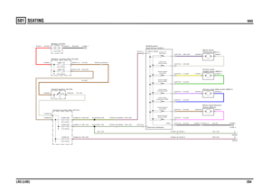 Page 204SEATING 
NAS
LR3 (LHD)204
501
SEAT INGNAS
W,1.5D
NS,6.0D
U,2.5D
N,4.0D
NP,2.5D
NP,2.5D
GK,1.5DGK,1.5DNG,2.5D
GK,1.5DNG,2.5D
GK,1.5DNP,2.5D
K,2.5DN,2.5DB,2.5D
GK,1.5D
B,2.5D
R,30.0
N,4.0D
B,50.0D
W,2.5DBP,2.5DP,2.5DG,2.5DY,2.5D
Switch-Ignition (S176)
Drivers seat slide motor (M241)
Seat-Driver (S391) Switch pack-
FUSE 29
30.0 AmpsFUSE 33P
10.0 AmpsFUSE 46P
30.0 Amps
Central Junction Box (P101)
C3025-1 C2378-15
C2368-19 C3026-1C2368-16 C3025-2
C2378-19 C3026-1C2378-16 C3025-2
C0774-2
C0775-2
Down (S440)...