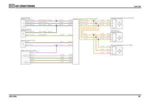 Page 49AIR CONDITIONING 
Low Line
LR3 (LHD)49
412
Low Line
GY,0.5DRY,0.5DO,0.5DO,0.5DRY,0.5DGY,0.5DGY,0.5DRY,0.5DO,0.5D
N,0.5D
P,0.5D
P,0.5
UN,0.5DYN,0.5DNB,0.5GB,0.5DRW,0.5DYB,0.5D
BG,0.5DRG,0.5DBG,0.5D
BG,0.5DYN,0.5DUN,0.5DBG,0.5DRG,0.5D
GY,0.5DRY,0.5DO,0.5D
P,0.5RG,0.5DBG,0.5D
O,0.5DRY,0.5DGY,0.5D
Refrigerant (T278) Sensor-Pressure-Sensor-Evaporator (T165)temperature (T119)
Sensor-Ambient airIntake air door motor (M138)
M
C2241-1 C2239-1C2241-2 C2239-2C2444-8 C2443-8C2444-9 C2443-9C2444-10 C2443-10
Automatic...
