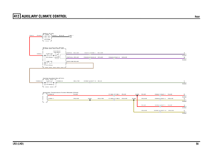 Page 56AUXILIARY CLIMATE CONTROL 
Rear
LR3 (LHD)56
412
AUX ILIARY CLIMATE C ON TROLRear
NS,6.0DOG,0.5DR,0.5DGK,0.75D
OG,0.5DR,0.5D
GK,0.5
OG,0.5DR,0.5D
OG,0.5DR,0.5D
OG,0.5DR,0.5D
OG,0.75D
OG,0.5DR,0.5D
R,50.0
UR,0.5DNU,4.0D
B,50.0D
UR,0.5D
NU,4.0DUR,0.5D
FUSE 51P
10.0 Amps
C0786-15 C0277-15
Automatic Temperature Control Module (D243)Central Junction Box (P101)
C0786-1 C0277-1C0786-12 C0277-12
C1168-2 C1166-2C1168-1 C1166-1
C0349-2 C0421-2C0349-1 C0421-1
G
Sheet2H
Sheet2E
Sheet2D
Sheet2C
Sheet2
LINK 17E
50.0...