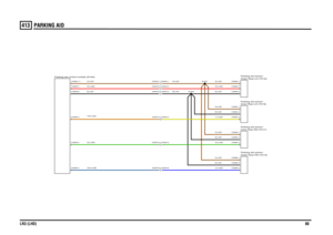 Page 80PARKING AID 
LR3 (LHD)80413
N,0.5DB,0.5DB,0.5DU,0.35DN,0.5DB,0.5DG,0.35DN,0.5DB,0.5DY,0.35DN,0.5DR,0.35D
UG,0.35DG,0.35DYR,0.35DB,0.5DR,0.35DN,0.5D
N,0.5DB,0.5D
Parking aid control module (D184)
C0876-6 C2003-6C0876-1 C2003-1C0876-5 C2003-5C0876-4 C2003-4C0876-3 C2003-3C0876-2 C2003-2
Outer-Rear-RH (T215) Parking aid sensor-Outer-Rear-LH (T216) Parking aid sensor-Inner-Rear-RH (T217)
Parking aid sensor-Inner-Rear-LH (T218)
Parking aid sensor-
C0958-4C0958-11C0958-2C0958-3C0958-5C0958-8
SJ401
SJ400...