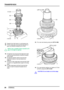 Page 55TRANSFER BOX
28
OVERHAUL
47.Support front half carrier in a soft-jawed vice.
48.Fit low range gear ensuring that dog teeth on
gear are towards threaded end of shaft.
NOTE: Use a suitable hollow mandrel to fit
gear if it is tight on splines.
49.Fit high/low hub ensuring that alignment mark
made during dismantling is towards threaded
end of shaft.
50.Fit high/low selector sleeve ensuring that
alignment marks on hub and sleeve are
together.
51.Fit bush to high range gear ensuring that collar
on bush is on...