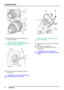 Page 29TRANSFER BOX
4
OVERHAUL
27.Remove mainshaft input gear together with
taper roller bearings.
NOTE: Input gear fitted to Defender
transfer boxes has an additional dog tooth
gear - see inset on illustration.
28.Remove and discard mainshaft oil seal from
main casing.
CAUTION: Do not remove mainshaft input
gear bearing track at this stage.
NOTE: Low detect switch fitted to early
boxes illustrated.
29.Remove 6 bolts securing high/low cross shaft
housing.
30.Remove cross shaft housing.
31.Up to serial no....