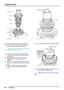 Page 53TRANSFER BOX
28
OVERHAUL
47.Support front half carrier in a soft-jawed vice.
48.Fit low range gear ensuring that dog teeth on
gear are towards threaded end of shaft.
NOTE: Use a suitable hollow mandrel to fit
gear if it is tight on splines.
49.Fit high/low hub ensuring that alignment mark
made during dismantling is towards threaded
end of shaft.
50.Fit high/low selector sleeve ensuring that
alignment marks on hub and sleeve are
together.
51.Fit bush to high range gear ensuring that collar
on bush is on...