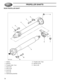 Page 22PROPELLER SHAFTS
26 REAR PROPELLER SHAFT
1. Washer
2. Bolt M12
3. Propeller shaft - Front
4. Stud (6 off)
5. Shim (3 off)
6. Nut (6 off)
7. Nut (2 off)
8. Shaft bearing assembly9. Propeller shaft - Rear
10. Bolt M12 (6 off)
11. Shim (3 off) 