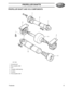 Page 9PROPELLER SHAFTS
Freelander13
PROPELLER SHAFT AND VCU COMPONENTS
1. Universal joint
2. Rear propeller shaft
3. VCU
4.  Propeller shaft bearing 
5. Coupling
6. Front propeller shaft 