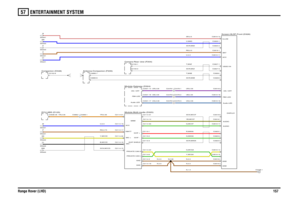Page 155ENTERTAINMENT SYSTEM 
Range Rover (LHD)15757
SCN,MCCDB,MCCDY,MCCD
SR,0.5
U,0.5
U,0.5
RG,0.75
RG,0.5U,MADSCR,MAD
YR,0.35
SCR,MANAN,1.5
N,0.5N,0.5
G,MCGAY,MCGAN,0.5N,0.5
UB,0.35UG,0.35UR,0.35
SCR,MABSCR,MAZG,MANAR,MANAG,MCCFYB,MCCFSCN,MCCFT,MABT,MAZ
YR,0.35
UG,0.35UB,0.35UR,0.35
KK
Sheet2MM
Sheet2LL
Sheet2B
Sheet1ECU-ABS (D125)M
Sheet1P
Sheet1TT
Sheet1Companion (D348)K
Sheet3X
Sheet1RR
Sheet3
Screen-HLDF-Front (D326)
DISPLAY
Module-Multi-media (D325)
MMM
Module-Gateway (D324)
C0982-1 C0389-1...
