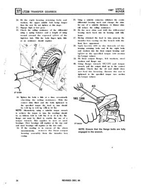 Page 26.’
LT230 TRANSFER GEARBOX
31.
32.
,...C“.,c’
::.‘.’: