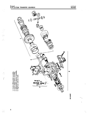 Page 8. .
.C ,.‘.2’
- -..
I I37 LT230 TRANSFER GEARBOXIXMIYUCROVER
8
‘I.’ -\Li :
? 