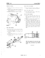 Page 5STEERING 157 1
‘.
,_-
; ,:
(.’
.:Steering box casing
23. Examine the piston bore for traces of scoring
and wear.24. Examine the inlet tube thread for damage. If
repair is necessary this can be undertaken by
using a suitable tap.
25. Examine the feed tube for signs of cracking.
23Sector shaft assembly
26. Check that there is no side play on the rollers.
27. If excessive side play on the roller does exist
fit a new sector shaft.
28. Check the condition of the adjuster screw
threads.
29. Examine the bearing...