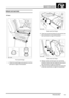 Page 126MAINTENANCE
PROCEDURES 10-3
Seats and seat belts 
 Check 
Front seat fixings
1.Check front seat fixings are secured to the floor 
and show no signs of movement.
Rear seat front fixings
2.Check rear seat front fixings are secured to the 
floor and show no signs of movement.
Rear seat rear fixings
3.Release catch and fold each rear seat fully 
forwards, check seat rear fixings are secured to 
floor and show no signs of movement.
4.Check rear seat catch locking bars are secured 
to the floor and show no...