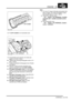 Page 252ENGINE - V8
OVERHAUL 12-2-109
8.Fit LRT-12-225/2 to LH camshaft cover.
9.Fit camshaft cover and tool, fit 4 bolts and 
tighten to 10 Nm (7 lbf.ft).
10.Tighten bolts securing timing gear cover to 15 
Nm (11 lbf.ft).
11.Position 2 brackets to timing gear cover, fit bolts 
and tighten.
12.Remove 4 bolts securing camshaft cover, 
remove camshaft cover and LRT-12-225/2.
13. RH upper timing gear cover: Fit new sealing 
washer, fit timing chain tensioner and tighten 
plug securing chain tensioner to 40 Nm (30...