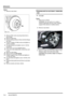 Page 519BRAKES
70-2 ADJUSTMENTS
Adjust
1.Remove road wheel.
2.Remove Allen screw securing brake disc to 
drive flange.
3.Remove brake disc.
4.Ensure mating surfaces of disc and drive flange 
are clean.
5.Fit disc to flange, fit Allen screw and tighten to 
16 Nm (12 lbf.ft).
6.Fit road wheel(s) and tighten nuts to 140 Nm 
(103 lbf.ft).
7.Check disc run out as detailed above.
8.If run out is still outside limits, renew disc and/
or hub.
9.Remove road wheel.
10.Remove DTI and LRT-99-503.
11.Position caliper to hub,...