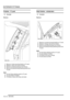 Page 621EXTERIOR FITTINGS
76-2-16 REPAIRS
Finisher - E post 
$% 76.43.36
Remove
1.Remove 4 studs securing finisher to E post.
2.Release 4 clips and remove finisher.
3.Remove and discard fixings from finisher.
4.Remove and discard fixing retaining sacks from 
E post.
Refit
1.Fit new fixing retaining sacks to E post.
2.Fit new fixings to finisher.
3.Fit finisher, secure with clips and studs.
Side finisher - windscreen 
$% 76.43.39
Remove
1.Remove 4 scrivets securing finisher to A post.
2.Release 4 fixings and...