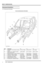 Page 715BODY DIMENSIONS
-2 BODY DIMENSIONS
Dimensional Illustrations
X,Y,Z Dimensional Information
Front end dimensional information
Item Description X Y Z
A Tooling hole - front armature mounting 
bracket-707.8 (-27.866) 578.5 (22.775) 241 (9.488)
B Valance outer - headlamp mounting 
panel lower fixing hole-580 (-22.834) 817.1 (32.169) 693.7 (11.255)
C Outboard fixing hole - damper mounting 4.2 (0.165) 649.6 (25.574) 755 (29.724)
D Large hole - damper mounting 3.2 (0.126) 586.3 (23.082) 750 (29.527)
E Tooling...