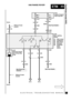 Page 219ELECTRICAL TROUBLESHOOTING MANUAL
ETM H1
Headlamps (except NAS)
1
1995 RANGE ROVER
1.5 UR1.5 UW 3.0 NPS2022
2 C200
26 C202
X145
Main Lighting
Switch
[1] Side Lamps
[2] Headlamps
[3] Main Beam
[4] Dip Beam
[5] Headlamp
Flash
Switch 6
0 [2]
[1][2]
[1]0
[5]
[3]
[4]
4
3
5
0[2]
[1]
2.0 NG
30
F 2
20 A
H1-2
B
P125
Engine Compart-
ment Fuse Box
22 C2022 C101
C200 1
2 C201
C201 1
2.0 U
3 C200
0
2.0 R
7
See Fuse Details
0.5 PO Horns
Without Cruise
Control
Without Cruise
Control
Horns
30
MF 4
30 A
2C115
3.0 NY
See...