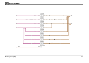 Page 146INTERIOR LAMPS 
New Range Rover (LHD)14544
RU,0.75
RY,0.75
RU,0.75
RU,0.75
RU,0.75RU,0.75
RU,0.75
RU,0.75
RU,0.75
RU,0.75RU,0.75
RU,0.75
RU,0.75RU,0.75
N,0.75
N,0.75
N,0.5
N,0.75
N,0.5
N,4.0N,4.0
N,1.5N,0.75
N,0.5N,0.5
N,4.0
N,0.5N,0.5
N,1.5N,4.0
N,1.5
N,0.5N,0.5
N,4.0
High-Low (S235) Switch-Transmision-Front-LH (B131)
Lamp-Puddle-Rear-RH (B132)
Lamp-Puddle-Rear-LH (B133)
Lamp-Puddle-Front-RH (B130)
Lamp-Puddle-Front-LH (B173) Lamp-Door sill-Front-RH (B174)
Lamp-Door sill-Front-LH (B136)...