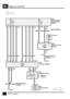 Page 264MEMORY MIRRORSM7
4CIRCUIT DIAGRAM
4 C907
4 C997LB
Z252
Left Seat Outsta-
tion
[2]
0[1]
0
12
4
PW
36125
KW
X278
Left Memory Switch
[1] Memory 1
[2] Memory 2Z252
Left Seat Outstation
B
9
E909B
10
S901See Ground Dis-
tribution C901A C997L
172OW RW LGW BW WP W WU
C901AZ238
Body Electrical
Control Module
(BECM)
30
F 20
30 A
4 C912
KR273786
30
F 15
20 A
176 C326C325
POR
S302
See Fuse Details
Z250
Alarm R.F. Aerial
Module
1 C3133
2 C313
E322 S301
See Ground Dis-
tributionAntenna
B 