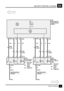 Page 295SECURITY/CENTRAL LOCKINGS3
9CIRCUIT DIAGRAM
E367
See Ground Dis-
tribution S701LB 3
C703L
1 C714L
OK
5 C714L
[1] 0
MM[2] [3]
36
OKPW
4
C353
6
C704L C35454
15 C3614 C3621318
M149
Left Rear Door
Lock Actuator
[1] Door Ajar
Switch
[2] C.D.L.
Motor
[3] Superlock
E328
See Ground Dis-
tribution S701RB 3
C703R
3 C714R
OK
5 C714R
[1] 0
MM[2] [3]
14
OKPW
6
C303
6
C704R C30454
6 C32513 C326188
M150
Right Rear
Door Lock Ac-
tuator
[1] Door Ajar
Switch
[2] C.D.L.
Motor
[3] Superlock
Z238
Body Electrical
Control...