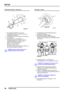 Page 63MOTOR
38
ÜBERHOLUNG
Kurbelwellenaxialspiel - Überpüfung
1.Eine magnetische Meßuhr vorn an den
Zylinderblock ansetzen, so daß der Taster das
Kurbelwellenende berührt.
2.Kurbelwelle nach hinten bewegen und die Meßuhr
auf Null stellen.
3.Kurbelwelle nach vorn bewegen und
Axialspielanzeige notieren; Meßuhr entfernen.
Kurbelwellenaxialspiel = 0,03 bis 0,2 mm
Stärke der Druckscheibenhälften:
Normal = 2,31 bis 2,36 mm
Übermaß = 2,38 to 2,43 mm
Die entsprechenden Druckscheiben montieren, um
das korrekte...