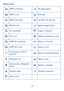 Page 2019
Status icons
GPRS connectedNo signal (gray)
GPRS in useRoaming
EDGE connected 
No SIM card inserted
EDGE in useSignal strength (blue)
3G connectedRinger is silenced
3G in useTablet microphone is mute
HSPA 4G connectedBattery is very low
HSPA 4G in useBattery is low
Connected to a Wi-Fi 
networkBattery is partially drained
Bluetooth is onBattery is full
Connected to a Bluetooth 
deviceBattery is charging
Airplane modeHeadset connected
Alarm is set 