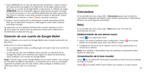 Page 1638687
1 .   Toque INSTALAR (en el caso de aplicaciones gratuitas) o sobre el precio (en aplicaciones de pago). Si la aplicación es de pago, deberá iniciar sesión en su cuenta de Google Wallet y seleccionar un método de pago. ¡ATENCIÓN! Una vez instaladas, algunas aplicaciones pueden acceder a muchas funciones o a una cantidad significativa de datos personales. Play Store le mostrará a qué datos puede acceder la aplicación. Toque 
ACEPTO para continuar o pulse  para cancelar el proceso.
2 .   Espere a que...