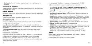 Page 1679495
•	Contraseña: Permite introducir una contraseña para desbloquear la pantalla.
Información del propietario
Toque aquí para ingresar la información del propietario que se mostrará en la pantalla bloqueada.
Bloqueo predictivo
Al habilitar esta función, deberá establecer primero un bloqueo de pantalla.
Indicador LED
Toque aquí para activar/desactivar el indicador LED.
Almacenamiento
Compruebe información acerca de la memoria de su tarjeta microSDHC y de su almacenamiento interno.
Toque Desactivar...