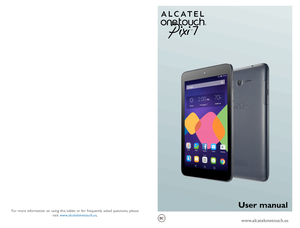 Alcatel Onetouch Pixi Glitz User Manual