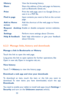 Page 535253
HistoryView the browsing history. 
ShareShare the address of the web page via features, such as Bluetooth, Gmail, etc. 
PrintPrint the web page, save it to Google Drive, or save it to a PDF file. 
Find in pageInput contents you want to find on the current page.
Add to Home screenAdd the shortcut of the web page to Home screen. 
Request desktop siteEnable or disable computer version websites.
SettingsPerform more settings about Chrome.
Help & feedbackSeek help information or give your feedback about...