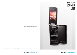 alcatel one touch ce1588 manual